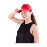 Derikem%100 Hakiki Deri Unisex Deri Cap Ayarlanabilir Şapka KIRMIZI Standart