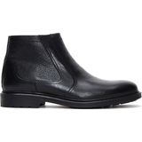 Derimod 24WFD6011FT Siyah Deri Fermuarlı Casual Erkek Bot