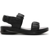 Derimod 25SFD150818 Siyah Deri Comfort Kadın Sandalet