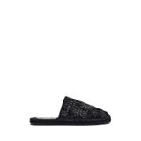 Derimod 25SFD20626F Kadın Siyah Desenli Espadril Terlik