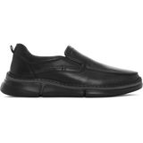 Derimod 25SFD642218 Erkek Siyah Deri Comfort Loafer