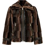 Derimod 25WGD5952FF Anabel Kadın Kahverengi Teddy Deri Mont