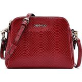 Derimod 26PBD2804KR Kadın Bordo Baskılı Çapraz Çanta