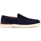 Derimod 26SFD612210 Erkek Lacivert Süet Deri Loafer