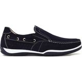 Derimod 26SFD7105V3 Erkek Lacivert Nubuk Deri Casual Ayakkabı