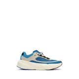 Derimod ACBC x Hakiki Kadın Mavi Kalın Tabanlı Spor Ayakkabı, Bağcıklı Sneaker 25SFD43516F