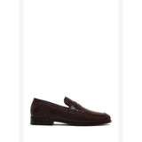Derimod Black Erkek Kahverengi Deri Klasik Loafer 26SFD602718