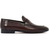 Derimod Black Erkek Kahverengi Deri Klasik Loafer 26SFD695014