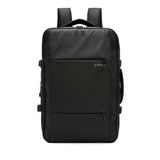 Derimod D-Pack Unisex Siyah Teknolojik Kumaş Sırt Çantası 24SBD30076F