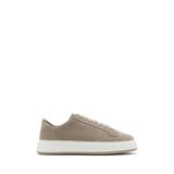 Derimod Erkek Bej Bağcıklı Kalın Tabanlı Spor Ayakkabı, Süet Deri Sneaker 26SFD630710
