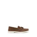 Derimod Erkek Bej Püsküllü Süet Deri Casual Loafer 26SFD633510