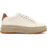 Derimod Erkek Beyaz Bağcıklı Kalın Tabanlı Deri Sneaker 25WFD6124FT