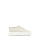 Derimod Erkek Beyaz Bağcıklı Kalın Tabanlı Spor Ayakkabı, Deri Sneaker 26SFD6107FT