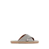 Derimod Erkek Gri Süet Deri Espadril Terlik 25SFD616110