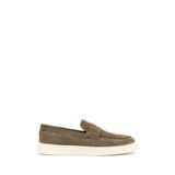 Derimod Erkek Haki Süet Deri Casual Loafer 26SFD633410