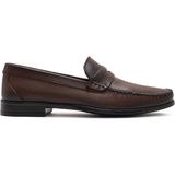 Derimod Erkek Kahverengi Deri Loafer 26SFD754118