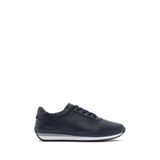 Derimod Erkek Lacivert Bağcıklı Deri Spor Ayakkabı, Casual Sneaker 26SFD6741DI