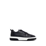 Derimod Erkek Lacivert Bağcıklı Kalın Tabanlı Hakiki Deri Sneaker Kışlık Spor Ayakkabı 25WFD6408FT, 41