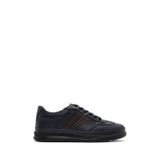 Derimod Erkek Lacivert Bağcıklı Spor Ayakkabı, Deri Casual Sneaker 26SFD6743FT