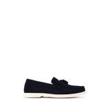 Derimod Erkek Lacivert Püsküllü Süet Deri Casual Loafer 26SFD633510