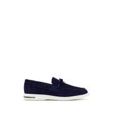 Derimod Erkek Lacivert Süet Deri Ayakkabı, Casual Loafer 26SFD670810