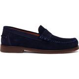 Derimod Erkek Lacivert Süet Deri Casual Loafer 26SFD603310