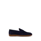 Derimod Erkek Lacivert Süet Deri Loafer 26SFD620710