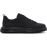 Derimod Erkek Siyah Bağcıklı Deri Sneaker 25SFD6405DI