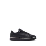 Derimod Erkek Siyah Bağcıklı Hakiki Deri Sneaker Kışlık Spor Ayakkabı 25WFD654618, 44