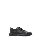 Derimod Erkek Siyah Bağcıklı Hakiki Deri Sneaker Kışlık Spor Ayakkabı 25WFD692418, 41