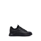 Derimod Erkek Siyah Bağcıklı Kalın Tabanlı Hakiki Deri Casual Sneaker Kışlık Spor Ayakkabı 25WFD676618, 43