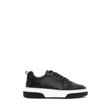 Derimod Erkek Siyah Bağcıklı Kalın Tabanlı Hakiki Deri Sneaker Kışlık Spor Ayakkabı 25WFD6408FT, 42