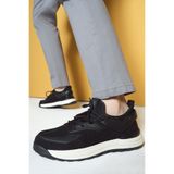 Derimod Erkek Siyah Bağcıklı Kalın Tabanlı Sneaker 25SFD69286F