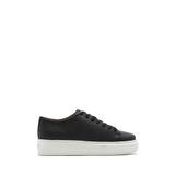 Derimod Erkek Siyah Bağcıklı Kalın Tabanlı Spor Ayakkabı, Deri Sneaker 26SFD6107FT