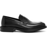 Derimod Erkek Siyah Deri Klasik Loafer WM620003DV