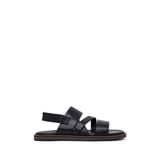 Derimod Erkek Siyah Deri Sandalet, 40 EU, numeric_40