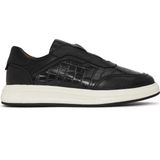 Derimod Erkek Siyah Kalın Tabanlı Desenli Deri Sneaker 26SFD603214 - 41