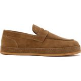 Derimod Erkek Taba Süet Deri Loafer 26SFD631010