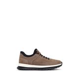 Derimod Erkek Vizon Bağcıklı Nubuk Hakiki Deri Casual Sneaker Kışlık Spor Ayakkabı 25WFD6417V3, 44
