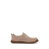 Derimod Fly Erkek Bej Süet Deri Casual Loafer 26SFD693110