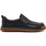 Derimod Fly Erkek Siyah Deri Casual Loafer 26SFD693118