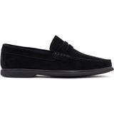 Derimod Fly Erkek Siyah Süet Deri Loafer 26SFD632410