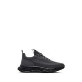 Derimod Hakiki Zero Erkek Gri Kalın Tabanlı Bağcıklı Kumaş Sneaker,Kışlık Spor Ayakkabı 25WFD69106F