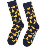 Derimod Happy Socks Erkek Lacivert Desenli Pamuk Çorap BAN01-6550 - 41 - 46