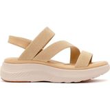 Derimod Kadın Bej Kalın Tabanlı Kumaş Comfort Sandalet 26SFE46416F