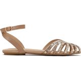 Derimod Kadın Bronz Taşlı Sandalet 26SFE450114