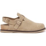 Derimod Kadın Camel Arkadan Bağlamalı Süet Deri Sandalet 26PFD150610