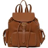 Derimod Kadın Kahverengi Casual Sırt Çantası 26SBD255318 - Camel