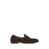 Derimod Kadın Kahverengi Süet Deri Maskülen Loafer 26PFD260210
