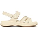 Derimod Kadın Krem Bantlı Kalın Tabanlı Comfort Sandalet 26SFE463718